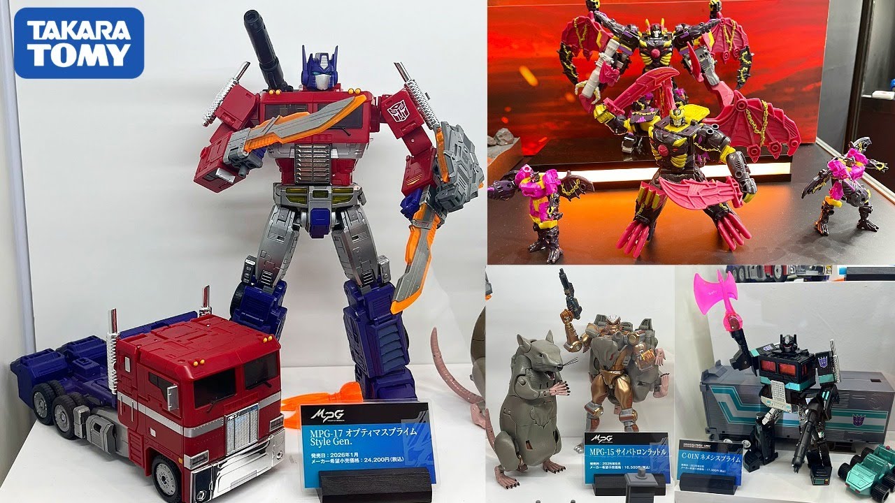 2025 Tokyo Toy Show Wild King WORLD DRAGNUS + MPG-17 OPTIMUS PRIME + MISSING LINK + MORE!!!!
