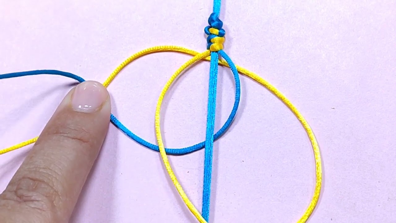 Cómo hacer una pulsera de nudo serpiente 🐍 Snake