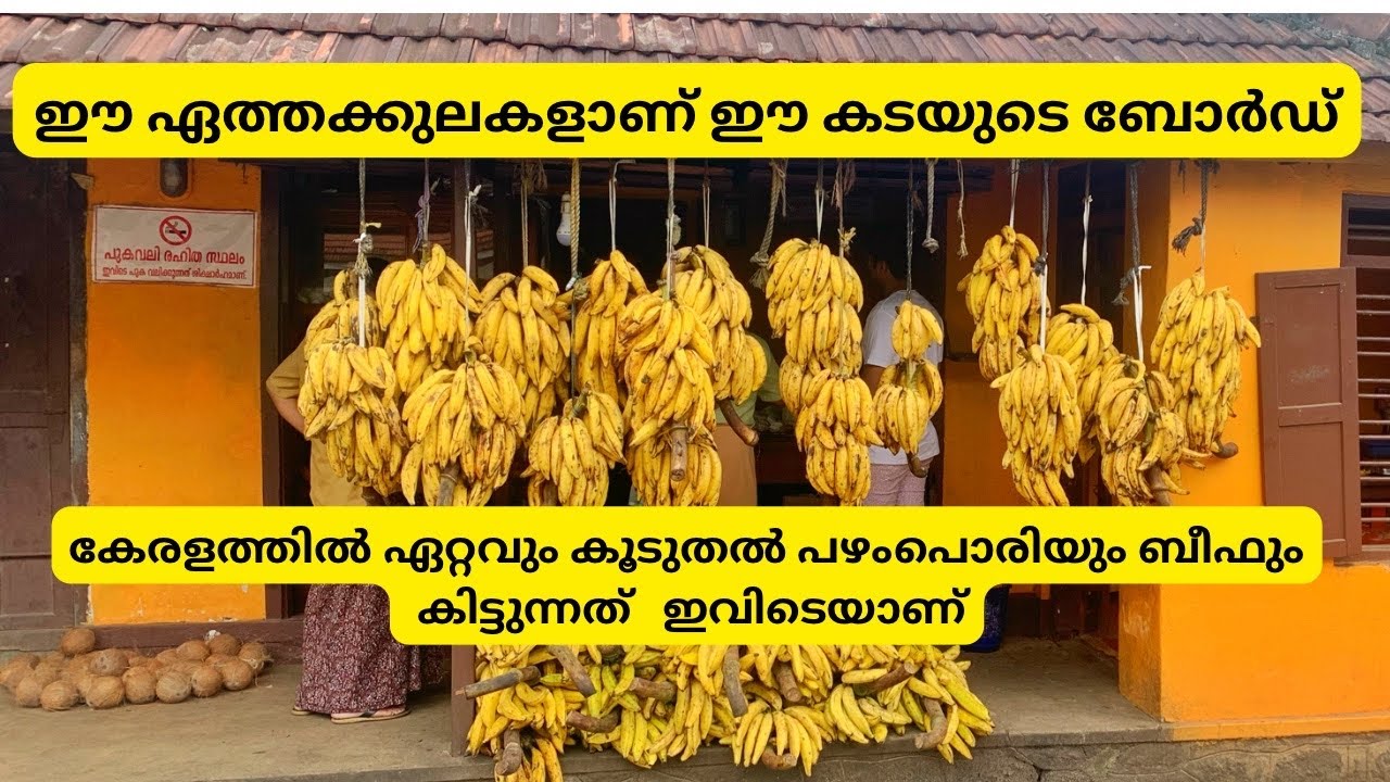 കേരളത്തിലെ പഴം പൊരി ,ബീഫ് പ്രേമികളുടെ പറുദീസ | Banana Fry + Beef | Food Vlog | Shyju Vlogger | Pala
