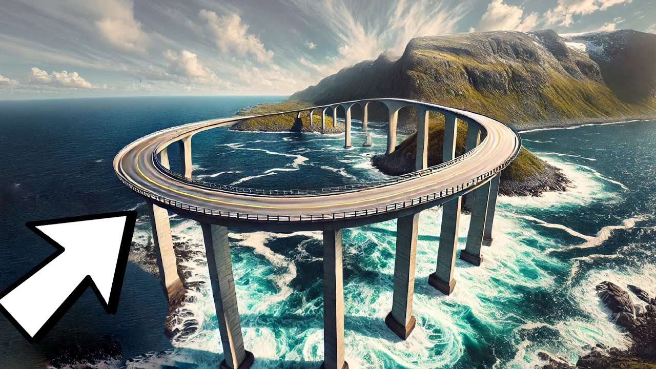 15 CRAZY ROADS viewed from space
