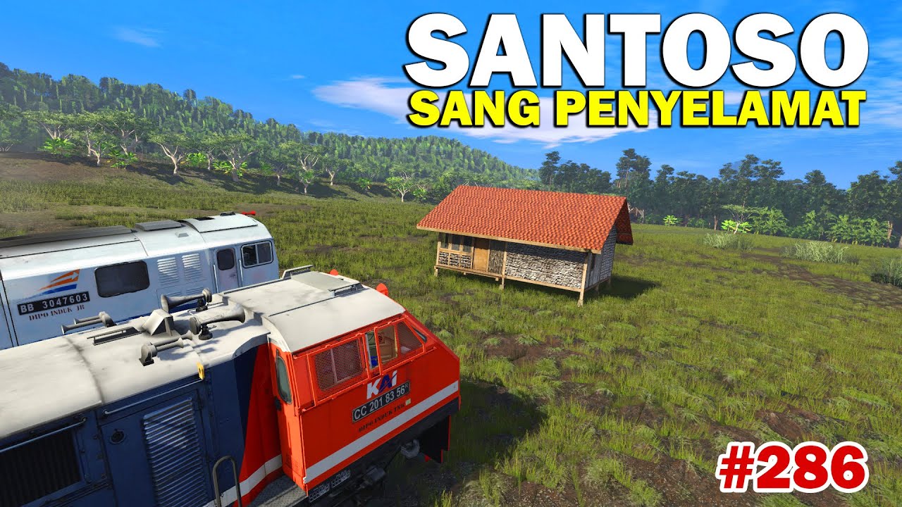 SANTOSO SANG PENYELAMAT | Thole Lan Sri Eps. 286 | Film Kereta Api Indonesia