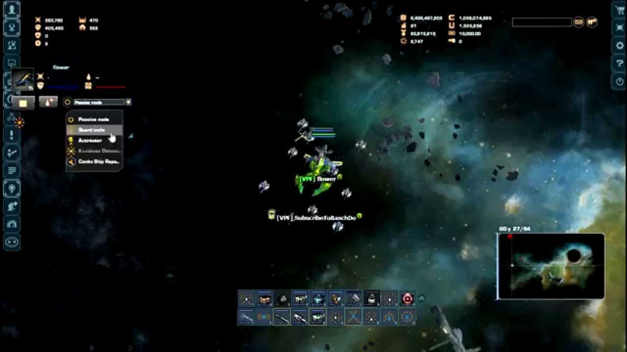 Darkorbit - Gamma Gate 3D (Full LF4 Ship)