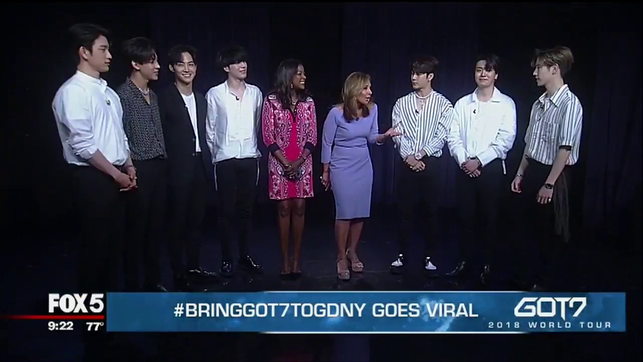 EXCLUSIVE (Part 2): K-Pop sensation GOT7 on Good Day New York