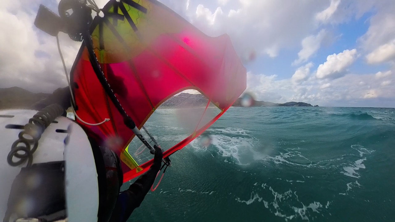 2月11日高浜 ウインドサーフィン　windsurfing takahama