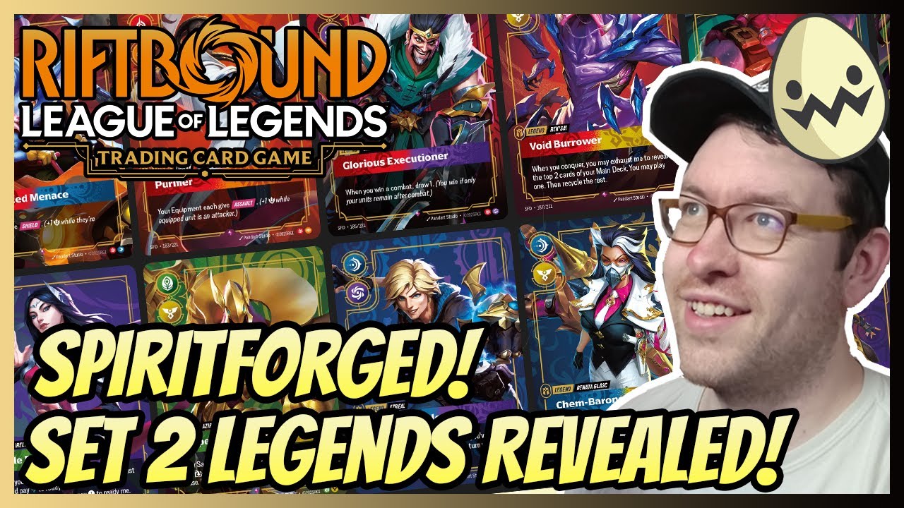 Riftbound: Spiritforged! Легенды второго выпуска раскрыты!