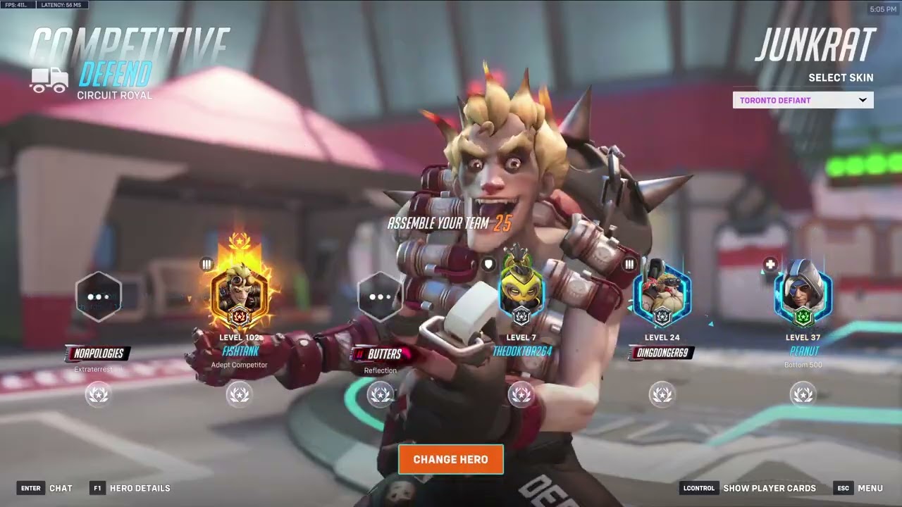 17K DMG! TOP 500 JUNKRAT MAIIN! AQUAMARINE JUNKRAT GOD GAMEPLAY SEASON 18