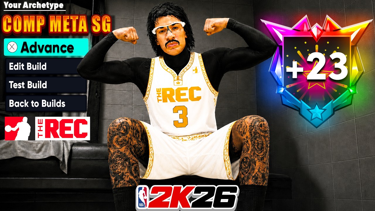 Универсальная мета-сборка защитника, способная на всё в NBA 2K26. Лучшая мета-сборка.