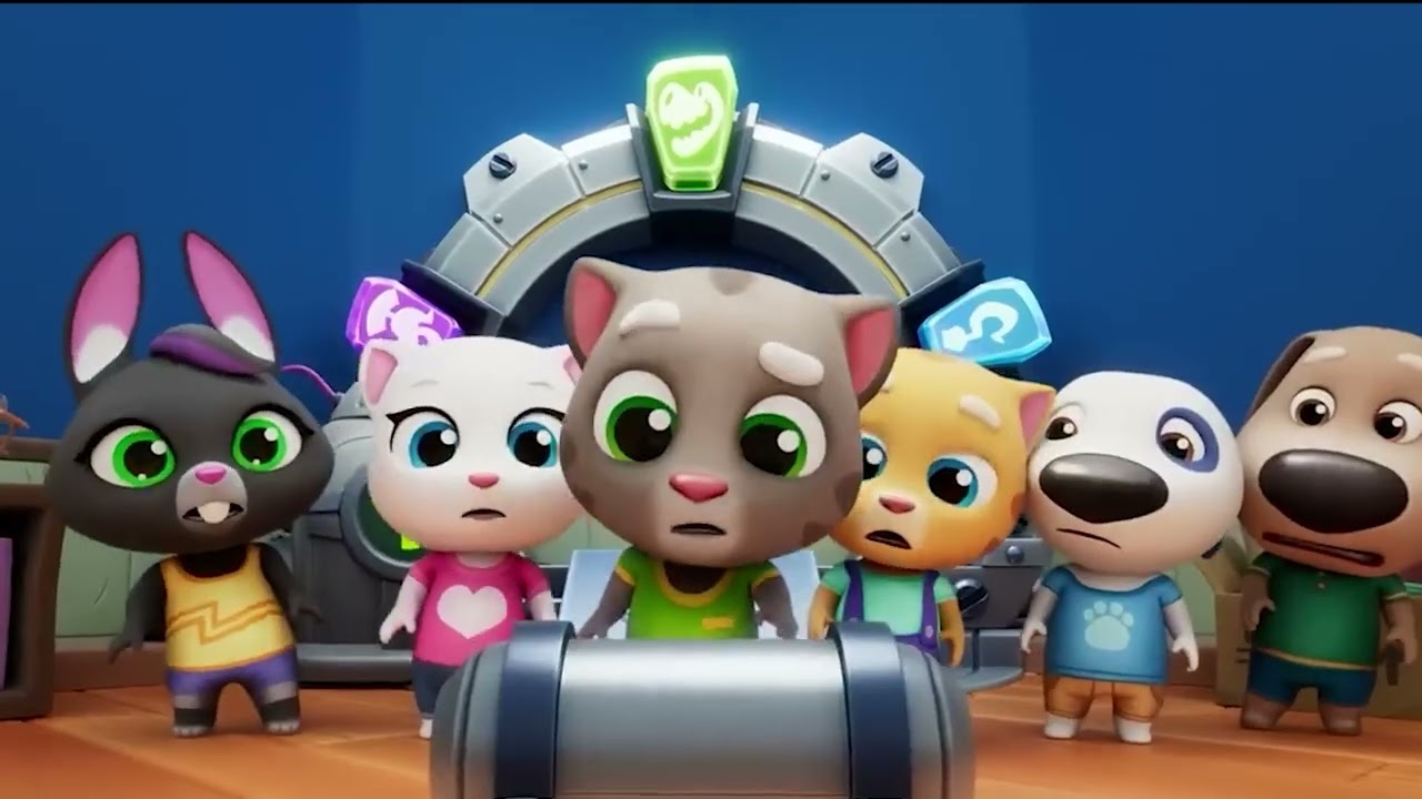 Talking Tom Hero= Saving Angela and adventures