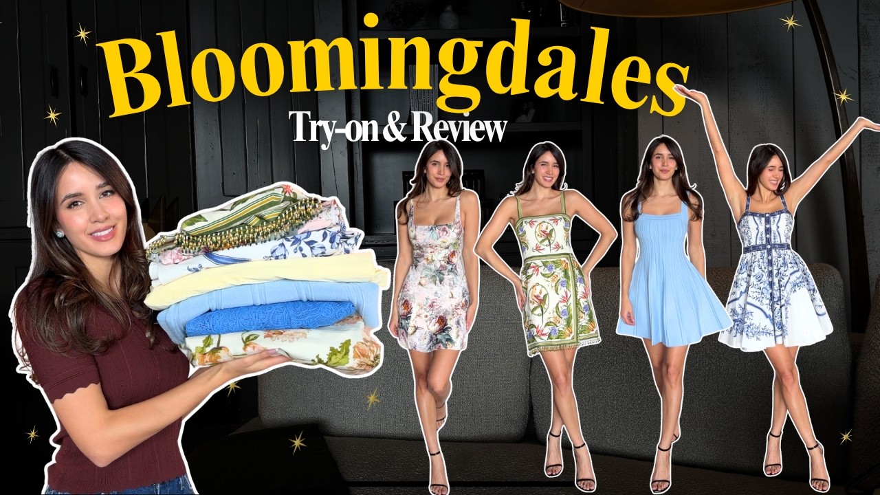 Летняя подборка покупок в Bloomingdale's | ALC, Simkhai, Alice + Olivia, Cara Cara, Farm Rio и Ma...