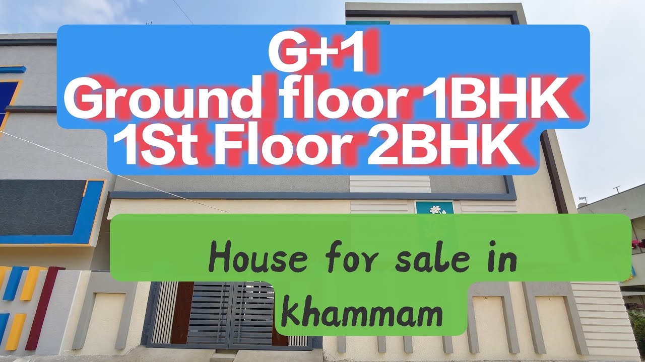 BK-41 | Independent House West Facing G+1 sale Very near to main road| warangal x road khammam
