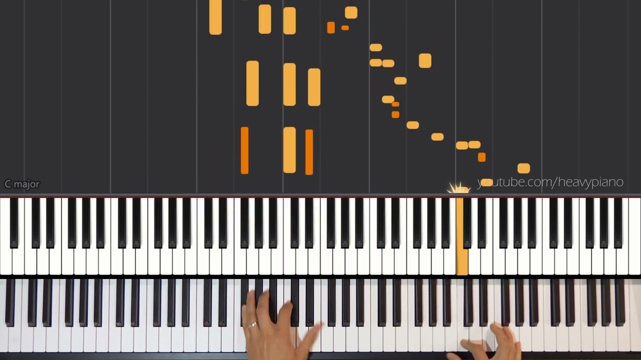 Scott Joplin - The Entertainer Synthesia Piano Arrangement