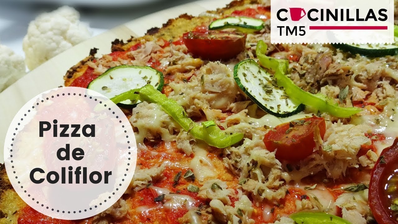Pizza de Coliflor | Recetas Thermomix