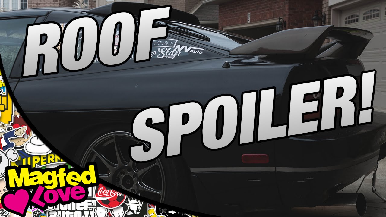 240sx Build - Origin Labs V2 Roof Spoiler!