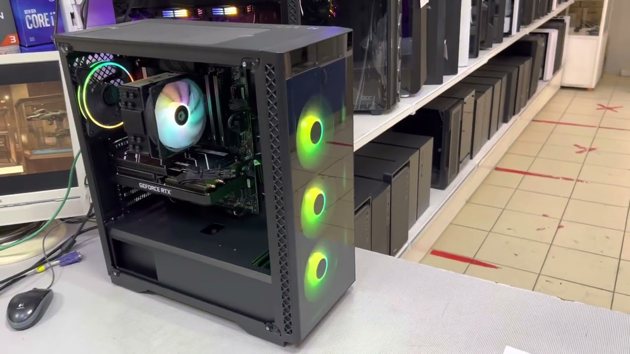 88900₽, i5 12400F, 32Gb, ssd 500Gb, RTX 3070 8Gb, DeepCool Matrexx 50