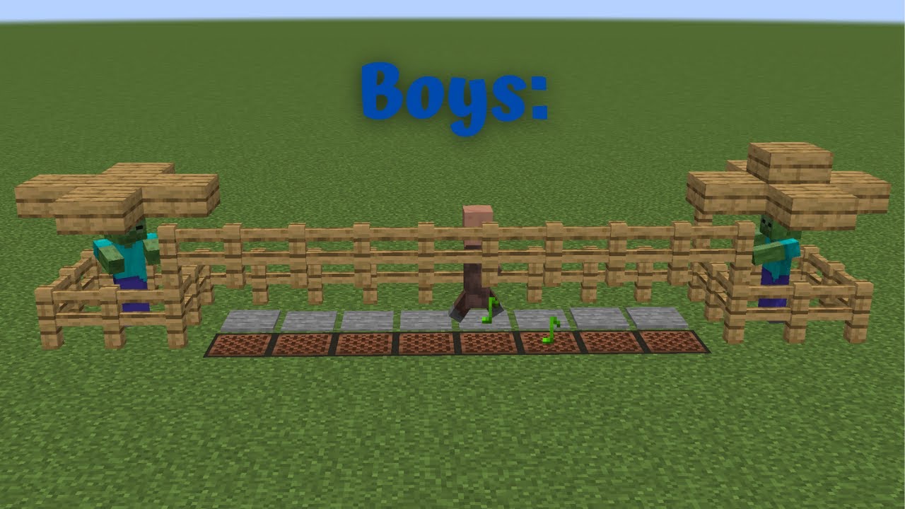 how boys and girls make music in minecraft