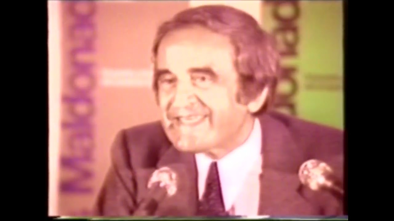 Tomás Maldonado en Fadu - 1984