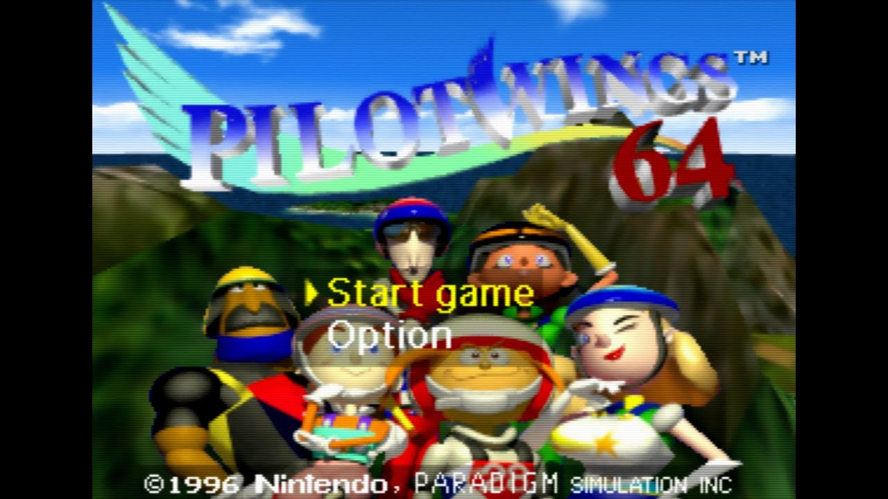 Relaxing On PilotWings N64 - MiSTer Multisystem²