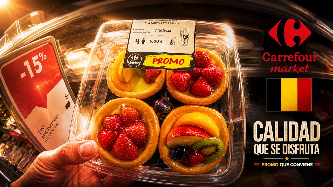 🛒 CHILENO visita Supermercado en BÉLGICA 🇨🇱 🇧🇪 / CARREFOUR - SPAR #misterroka #supermercado