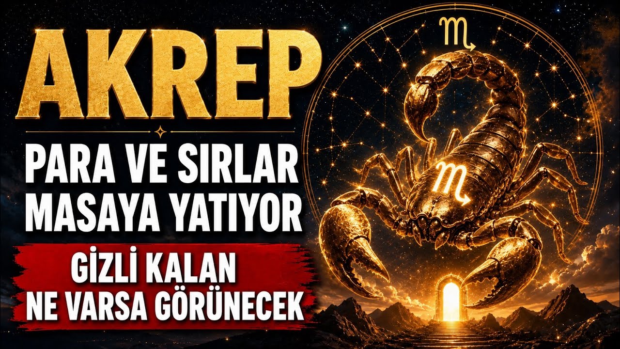 Akrep Burcu - Y&uuml;kselen Akrep - İkizler Yeni Ay Etkileri 