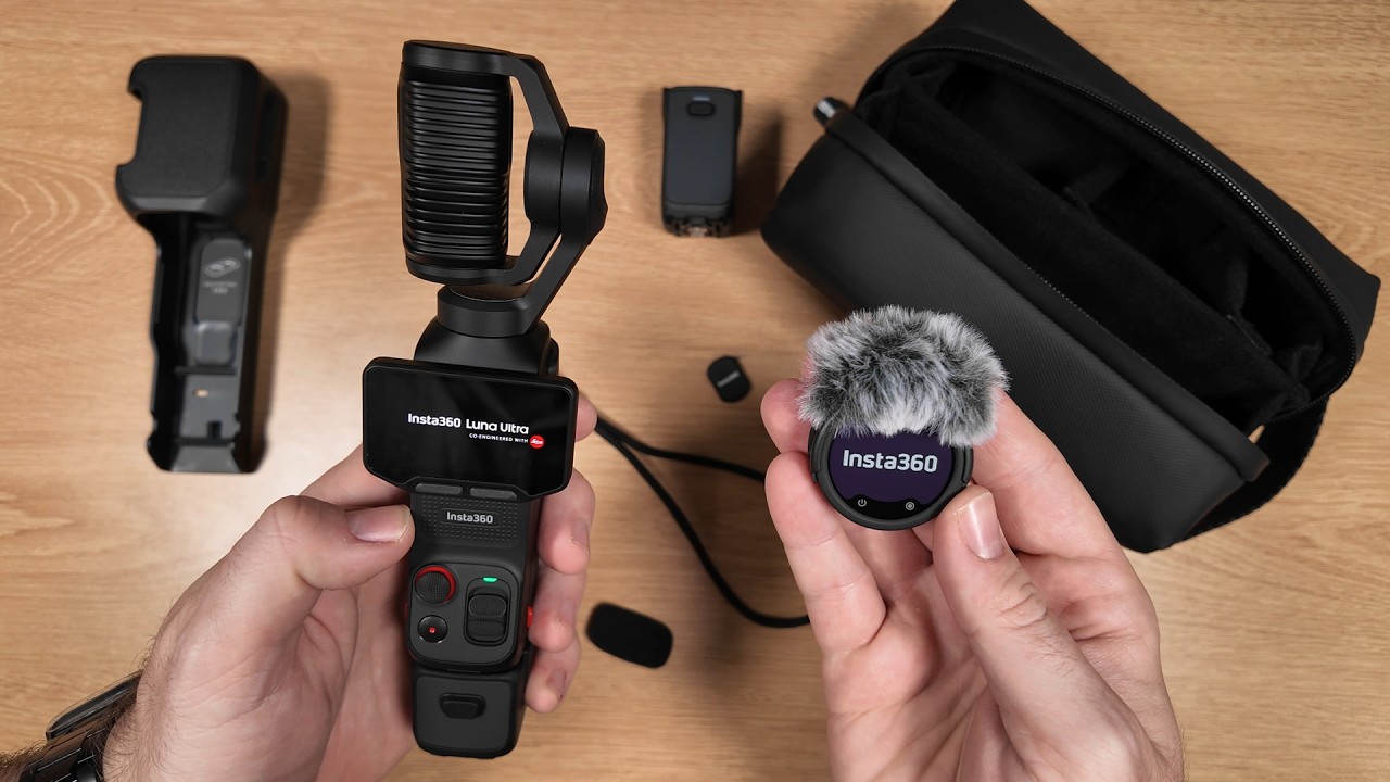 Распаковка комплекта Insta360 Luna Ultra Creator Bundle 📦