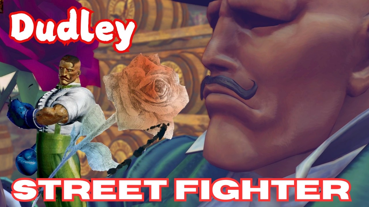 街霸DUDLEY打機片, 情人節送玫瑰當然用英國紳士DUDLEY, 用龍捲風拳將快打旋風敵人打到團團轉!