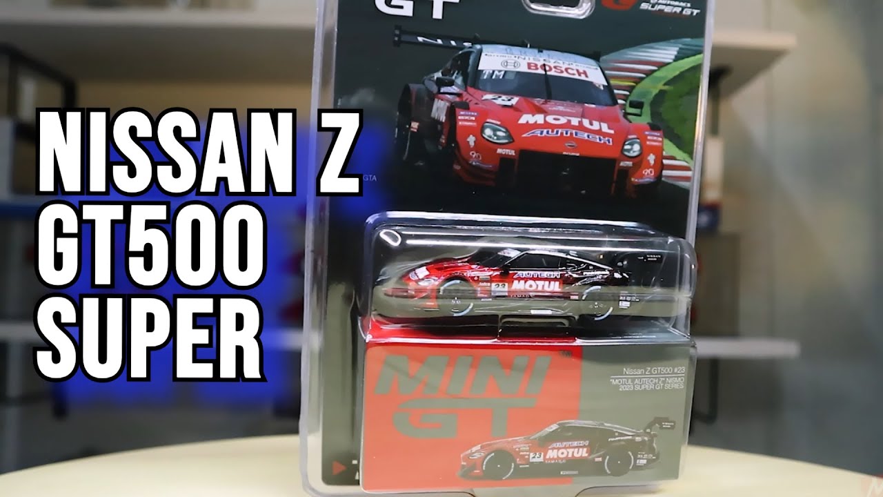 JADI GAHAR BENER MOBIL INI, MINI GT NISSAN Z GT 500 SUPER GT MOTUL AUTECH Z NISMO