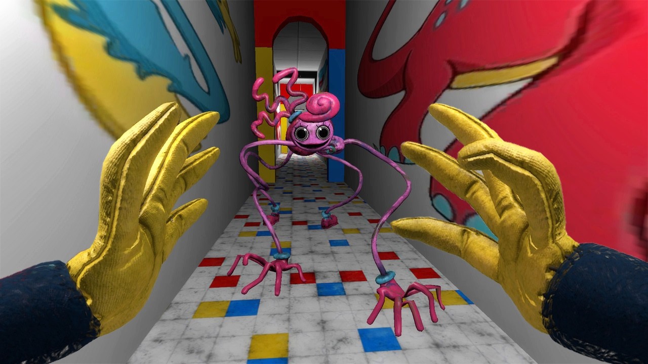 What if I Become HUGGY WUGGY and Defeat MOMMY LONG LEGS in Poppy Playtime Garry’s Mod?