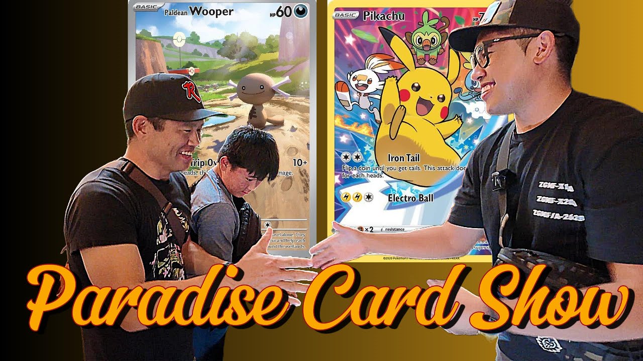 Pikachu Grail Card?!? | Paradise Card Show | December 2025 | Hawaii