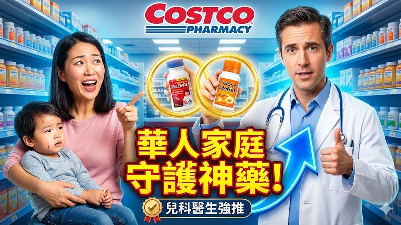 兒科醫生良心建議！Costco 藥房區這 2 瓶「常備藥」是華人家庭的守護神，流感季尾聲全靠它，比抗生素強多了！#Costco #藥房 #常備藥 #華人家庭 #守護神 #流感季 #預防疾病 #兒科醫生