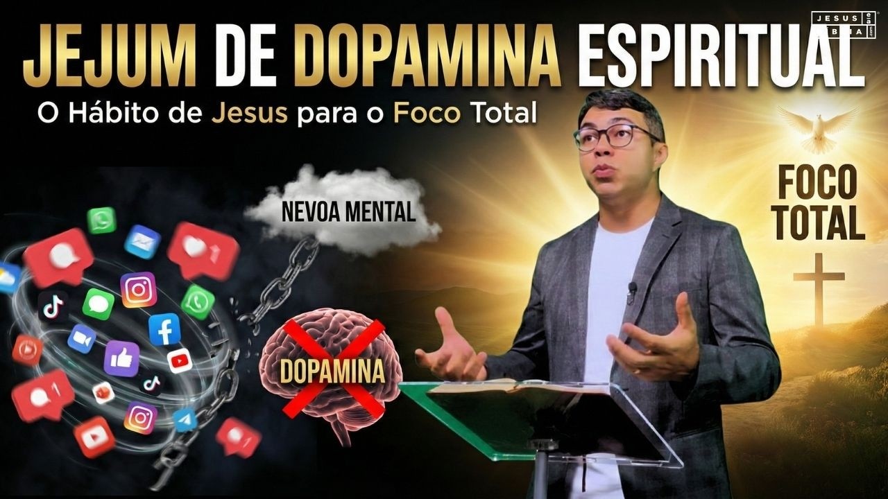 Jejum de Dopamina Espiritual: O hábito de Jesus para o Foco Total