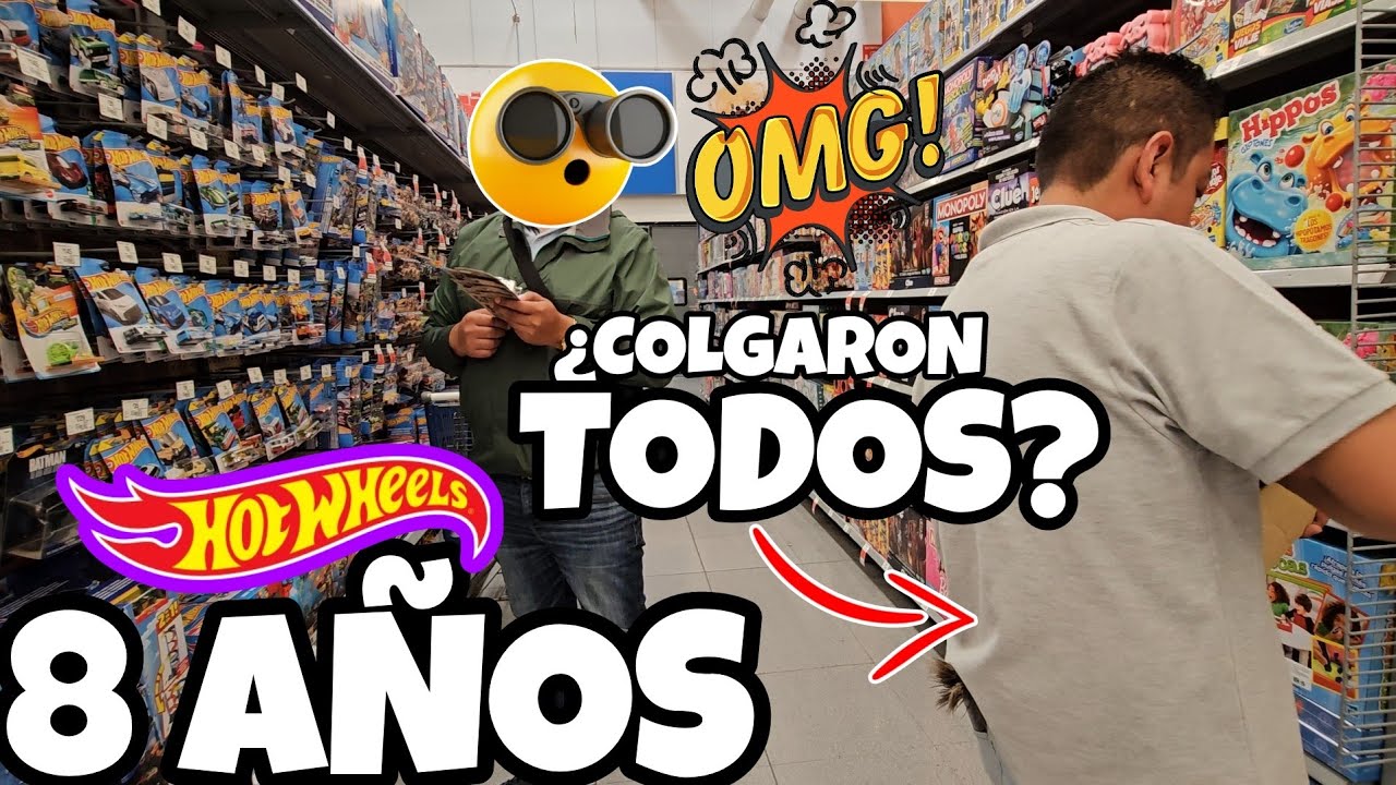 8 AÑOS JUNTOS POR LA PASIÓN DE LOS HOT WHEELS ME FUI A BUSCAR A WALMART | PEQUEÑO COLECCIONISTA