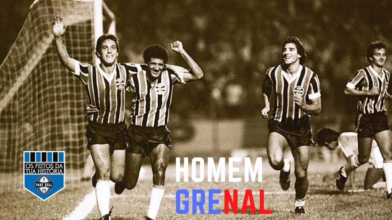 Homem Grenal #5 | TODOS OS 3 GOLS de OSVALDO contra o Inter | 1983-1986