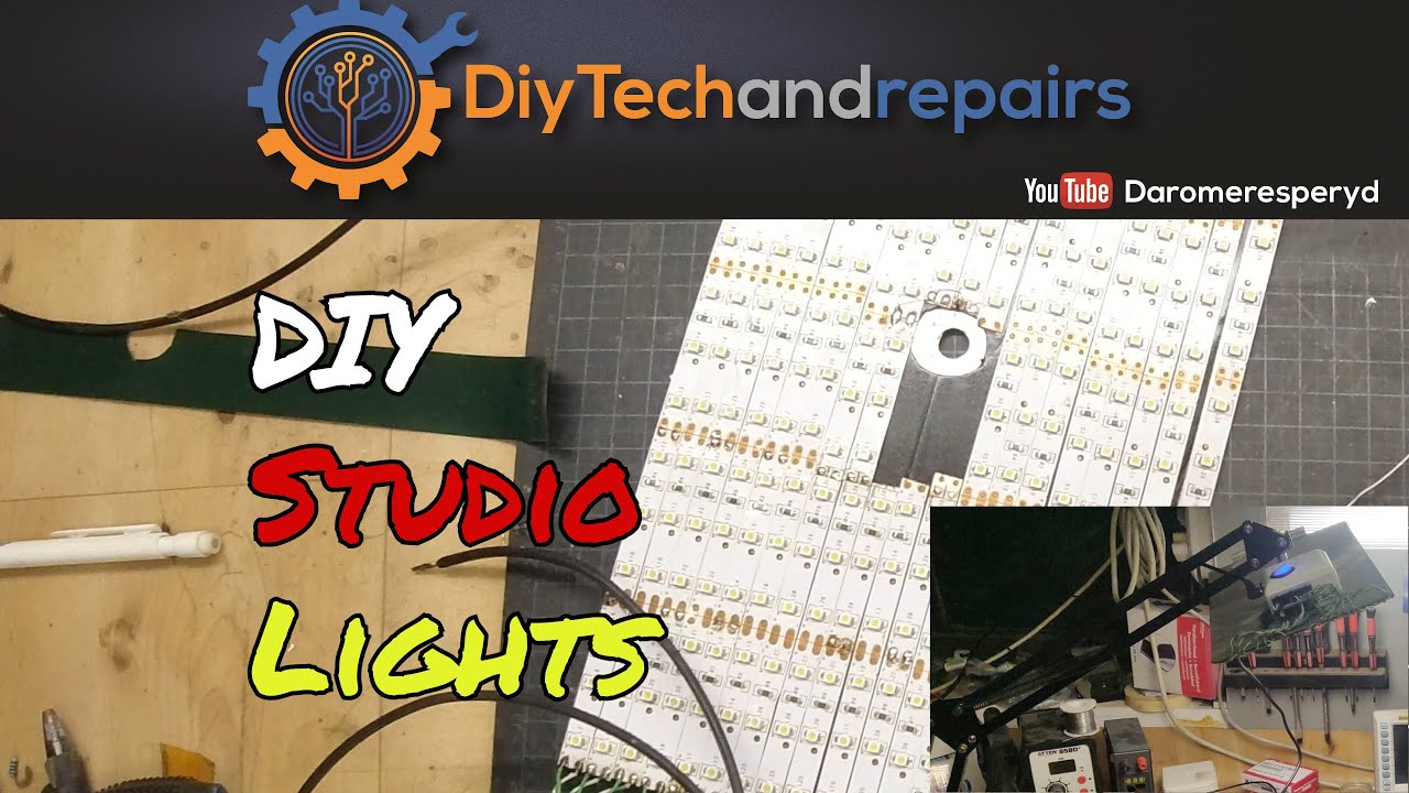 DIY Youtube camera and light builds