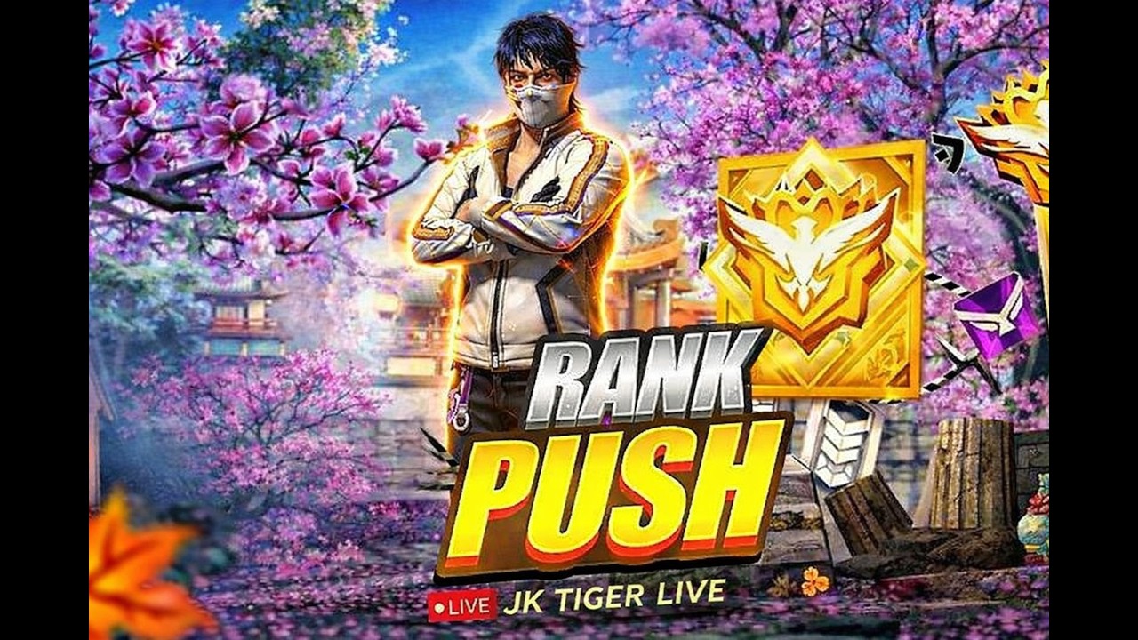 🔥 JK TIGER LIVE 🔴 || FREE FIRE CS PUSH ||ROAD TO 1K SUBS 🔥 #shortfeed   #short #freefire