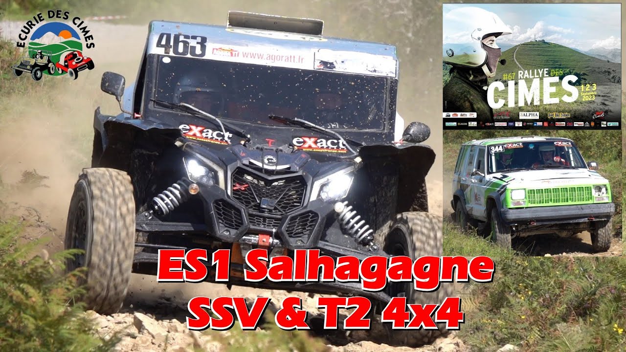 Rallye des Cimes ES1 Salhagagne SSV & 4x4
