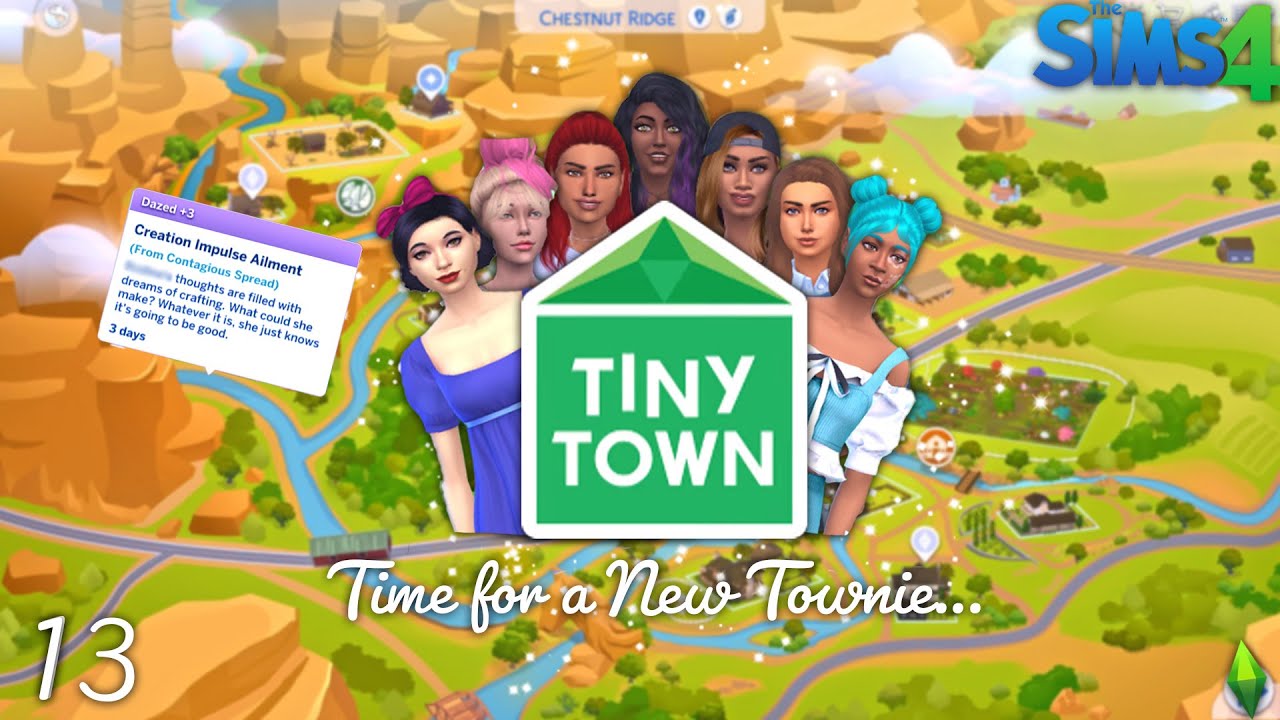 Tiny Towners Wheel Spin || #tinytownchallenge ||Episode 13