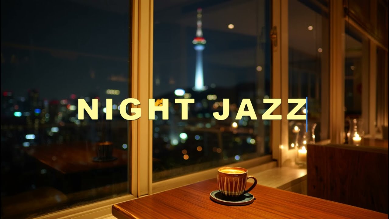 늦은 밤 카페 재즈 ☕ Relaxing Late Night Cafe Jazz