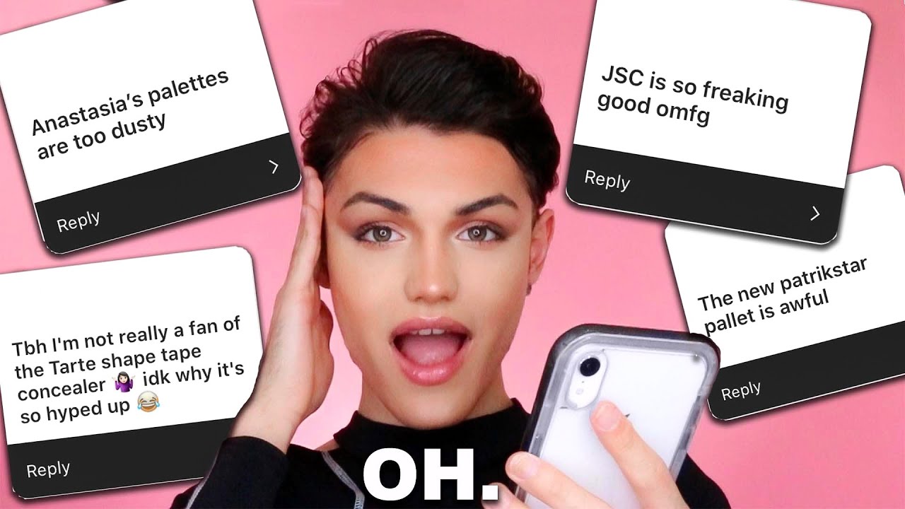 REACTING TO YOUR UNPOPULAR OPINIONS *MAKEUP EDITION* | Indigotohell