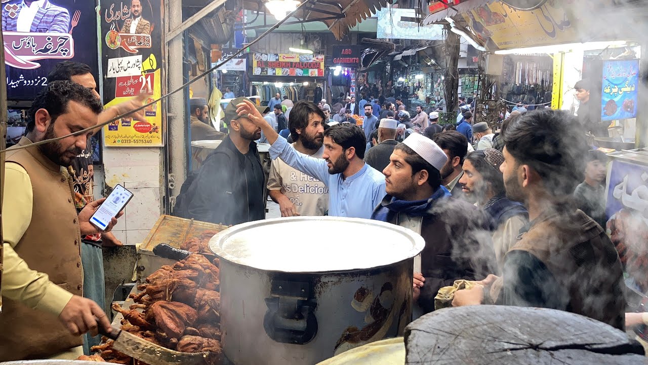 RAMADHAN SPECIAL! 500KG CHICKEN CHARGHA RECIPE |  Famous Whole Steam Street Food Peshawar 