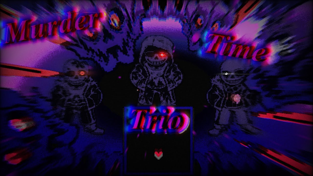 【Undertale AU】MurderTimeTrio Phase1 - Animation - (60FPS)