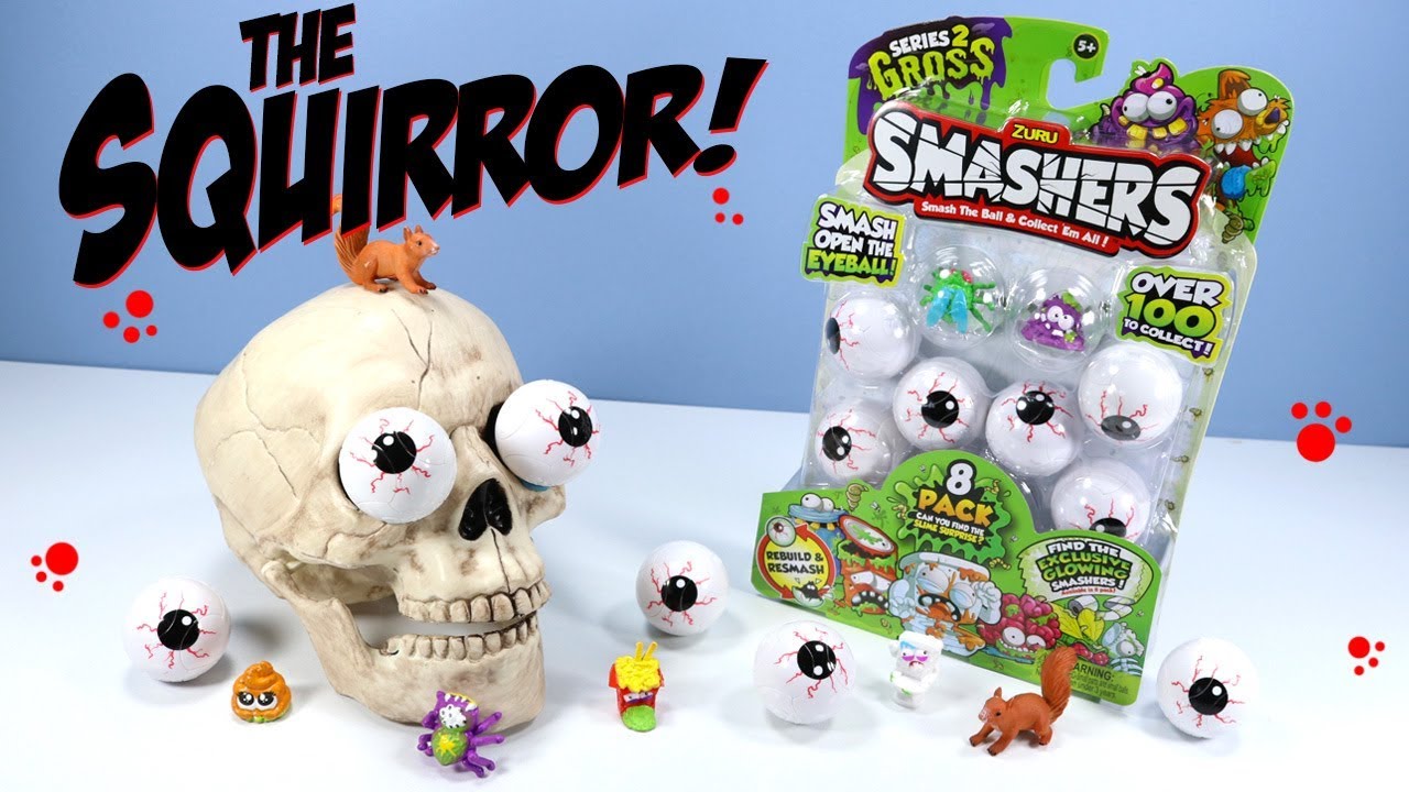 SMASHERS Series 2 Gross Eyeballs Throw Smash Surprise! Zuru