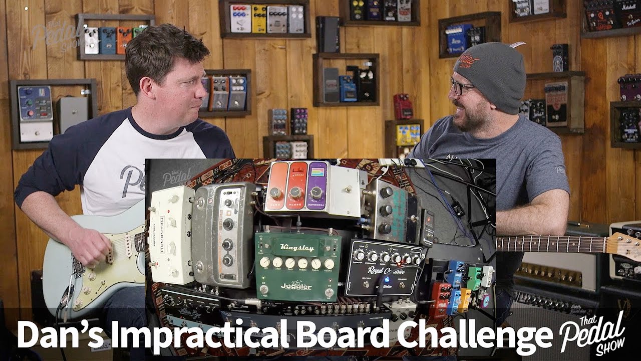 Dan's Impractical Pedalboard Challenge: Huge or Tiny?