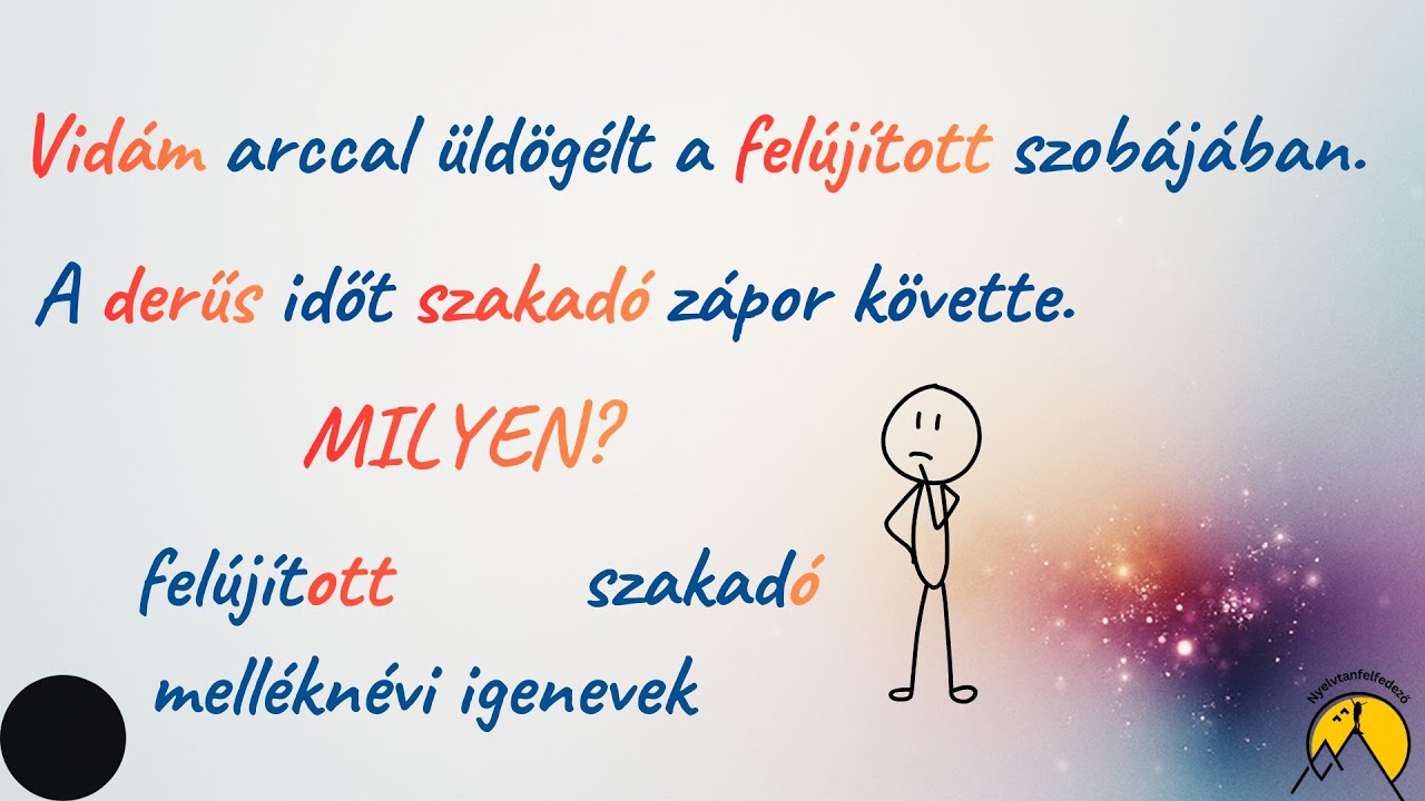 Szerdai Szösszenetek 10.–🎇Melléknév-IGE-melléknévi igenév? Hogy különböztessük meg?🎇