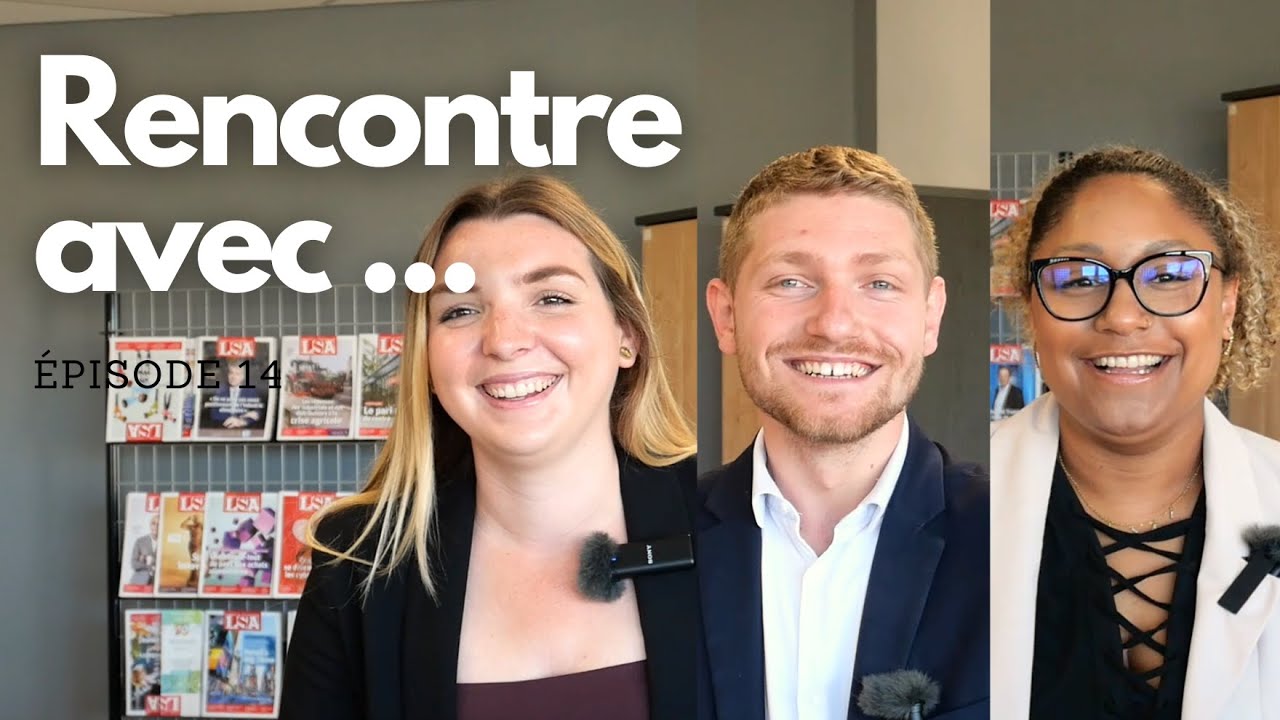Rencontre avec... Noriane, Corentin et Maryème, en formation BTS GPME et SAM