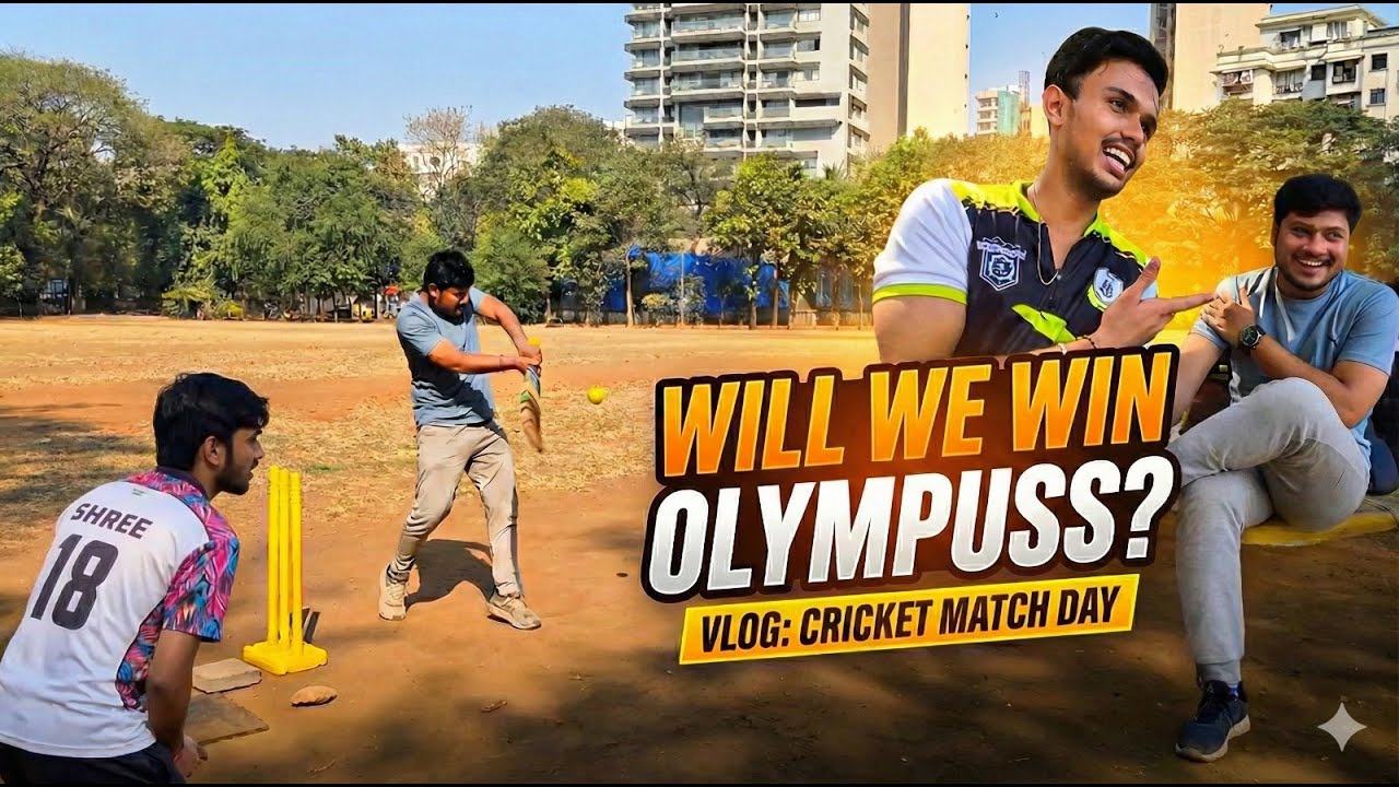 Vlog #15 Will We WIN Olympus? 🏆 The Most INTENSE Match! 🏏🔥#vlog  #friends #fyp #treanding #cricket