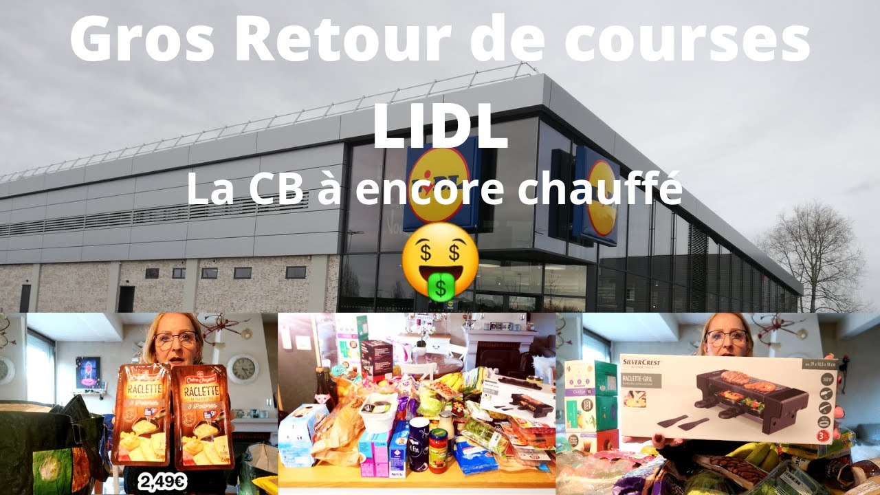 BIG Retour de courses Lidl (300€) - La CB a encore chauffé !