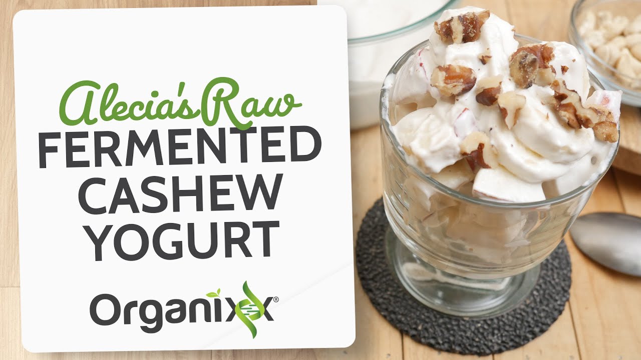 Alecia's Raw Fermented Cashew Yogurt | Organixx Recipe