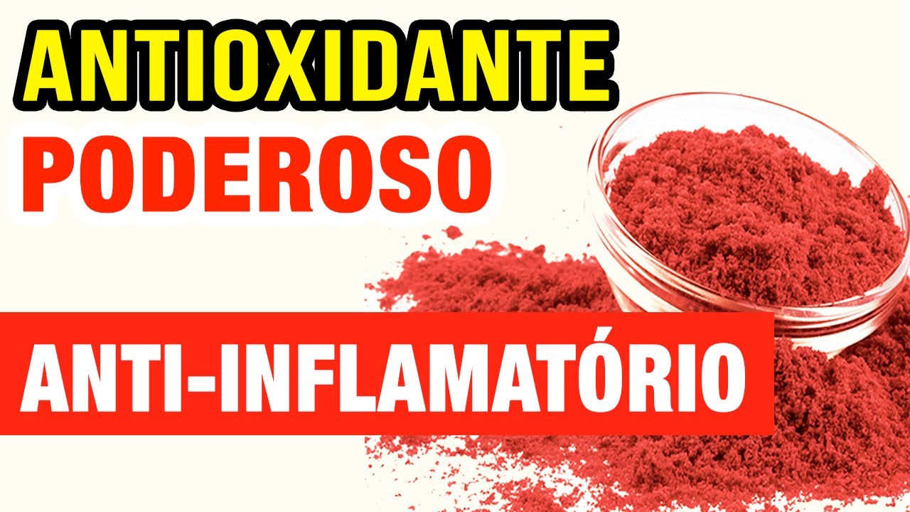 O ANTIOXIDANTE MAIS PODEROSO DO MUNDO? Anti-inflamat&oacute;rio tamb&eacute;m!
