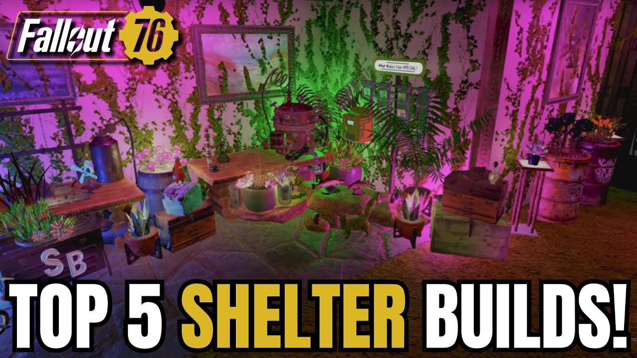 ЭПИЧЕСКИЕ постройки убежищ этого месяца! | Fallout 76: 5 лучших укрытий 2024 года