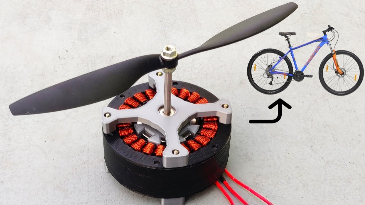 Brushless DC Motor Using Cycle